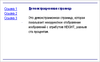 Некорректное отображение страницы