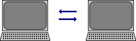 Обмен данными между двумя компьютерами
